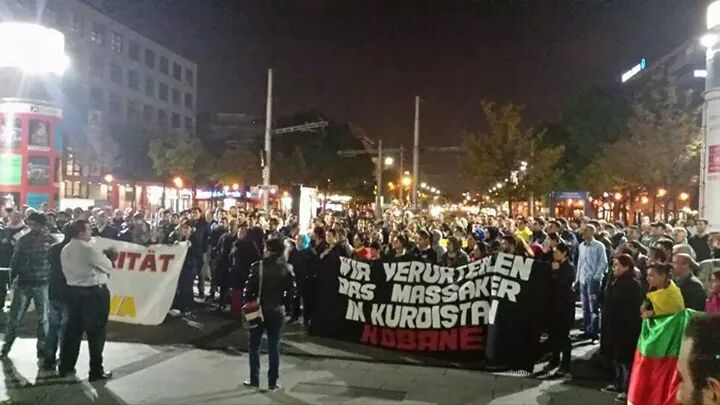 demo für frieden in kobane demo für frieden in kobane
